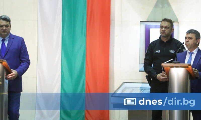 Снимка: БТА Главният секретар на МВР добави, че борбата с