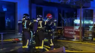Смъртоносно фламбиране: 2 жертви и 10 ранени при пожар в ресторант в Мадрид (видео)