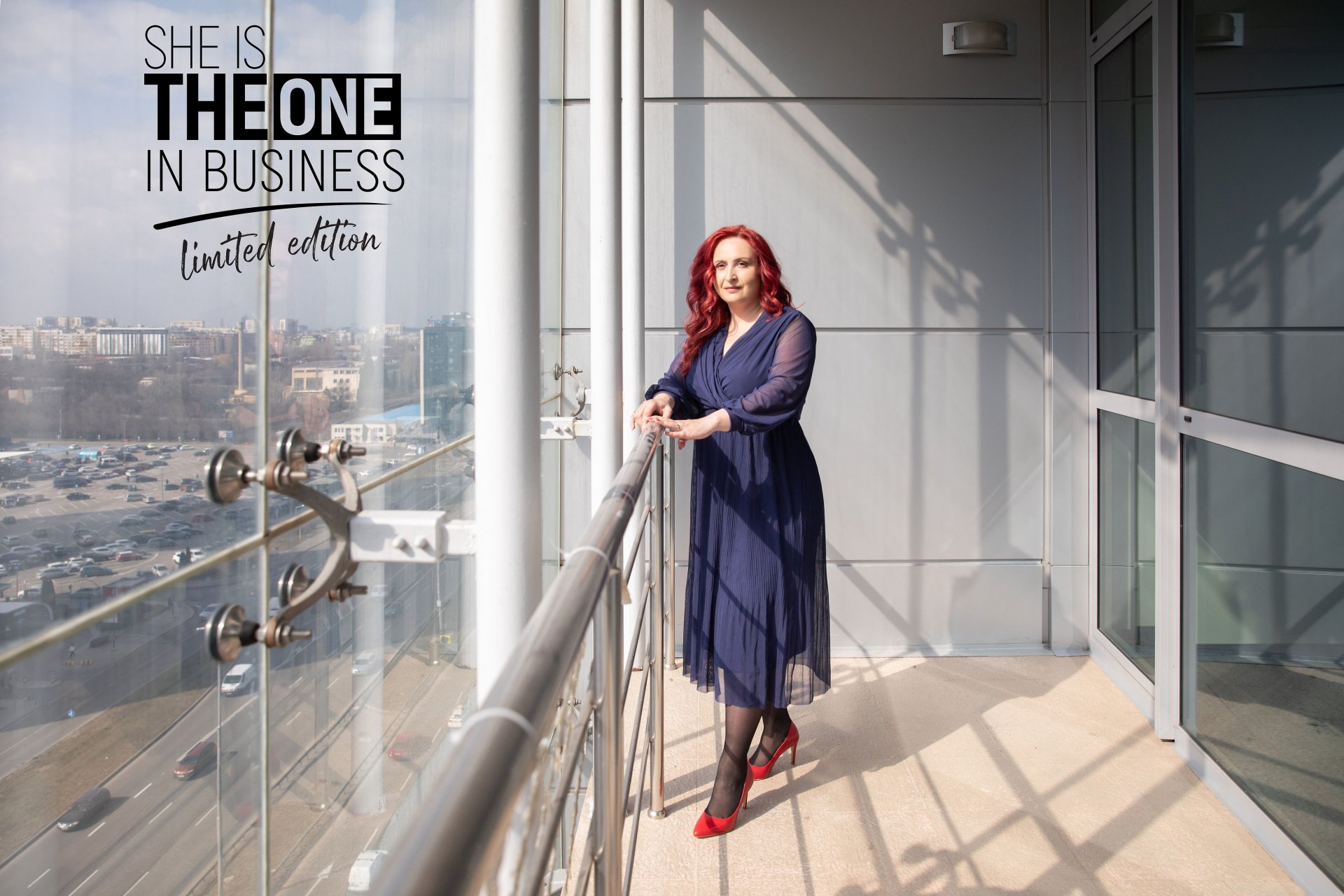 Anita Bedin na edição limitada de "She`s The ONE n Business"