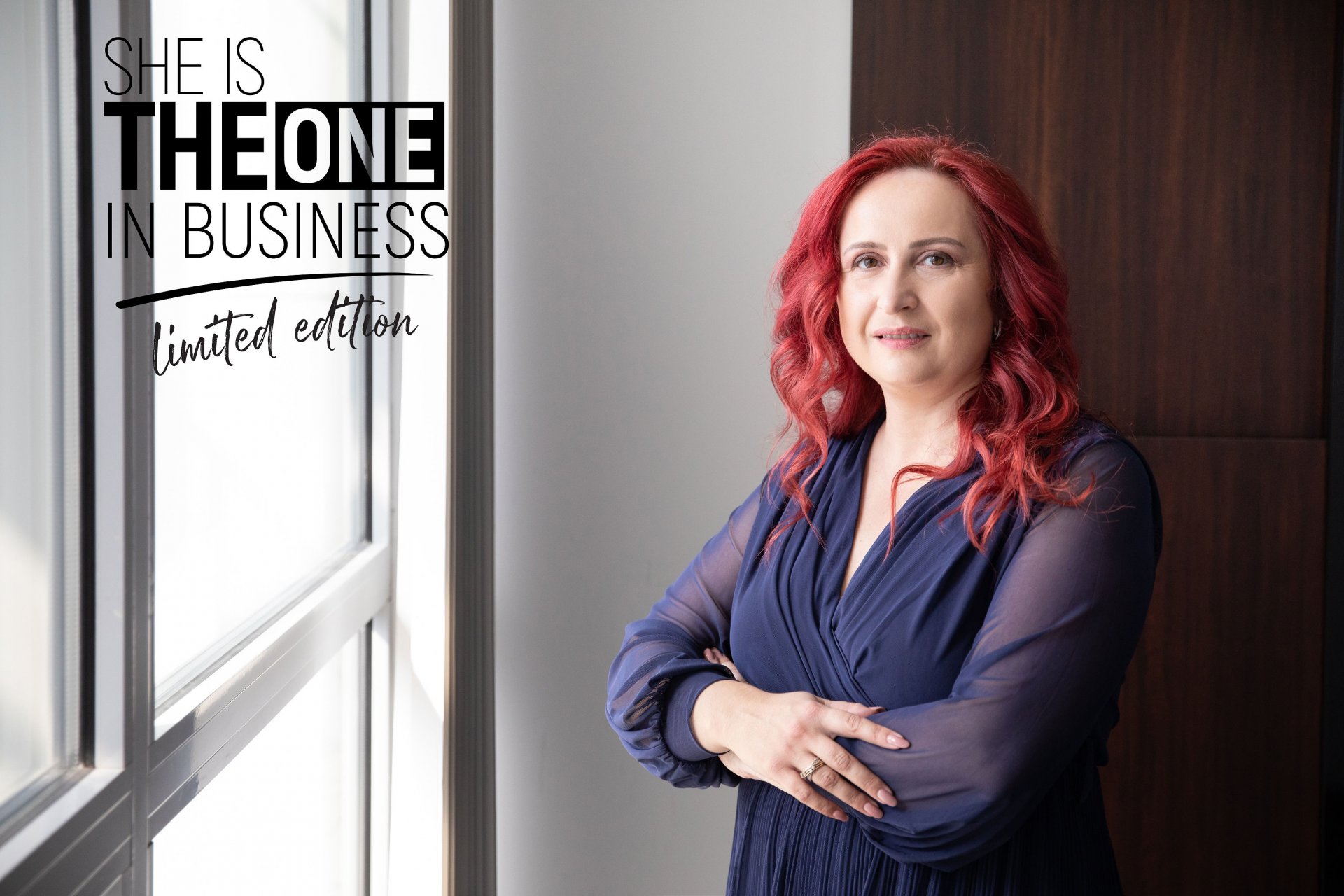 Anita Bedin na edição limitada de "She`s The ONE n Business"