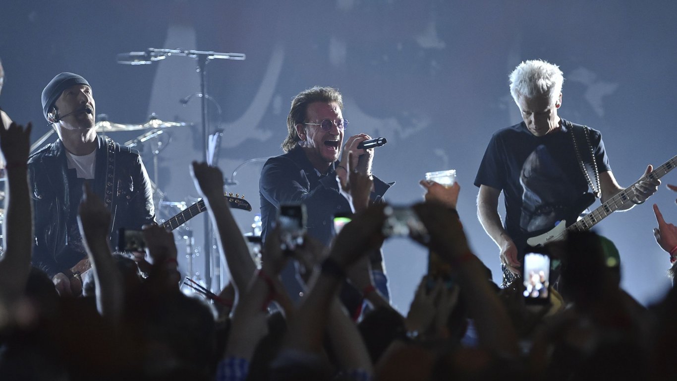 U2  обяви датите на концертите си в Лас Вегас