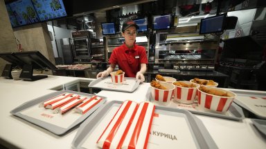Rostik's  отвори първия ресторант в Москва след напускането на KFC (видео)