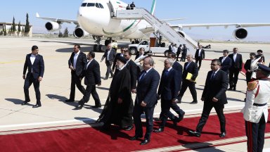 Първа от 13 г. визита на ирански президент в Сирия 