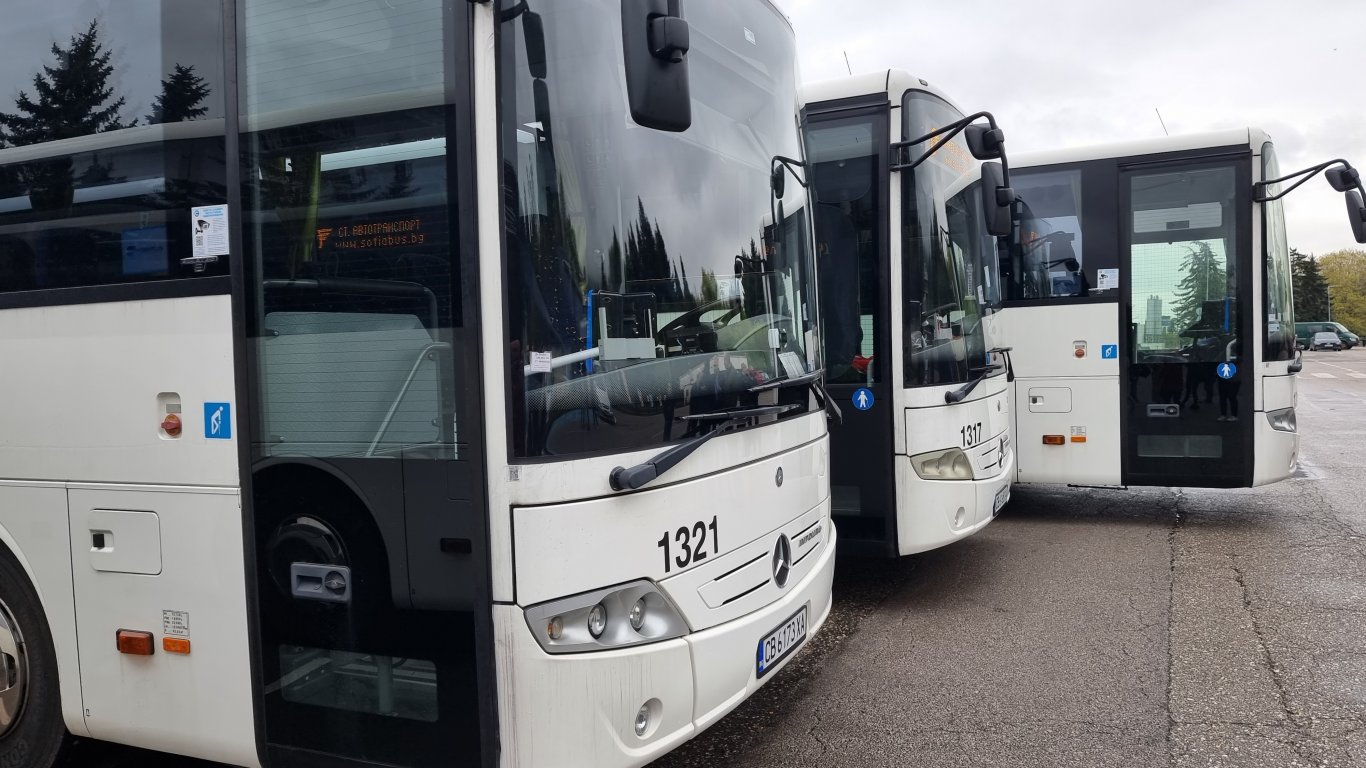 Пускат шест автобуса от най-висок екологичен клас до Витоша (снимки)
