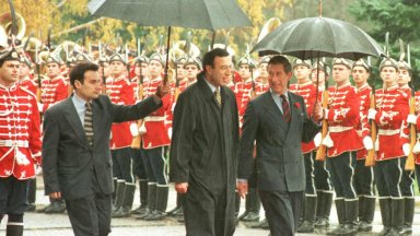 Първото му посещение у нас което бе и първо за