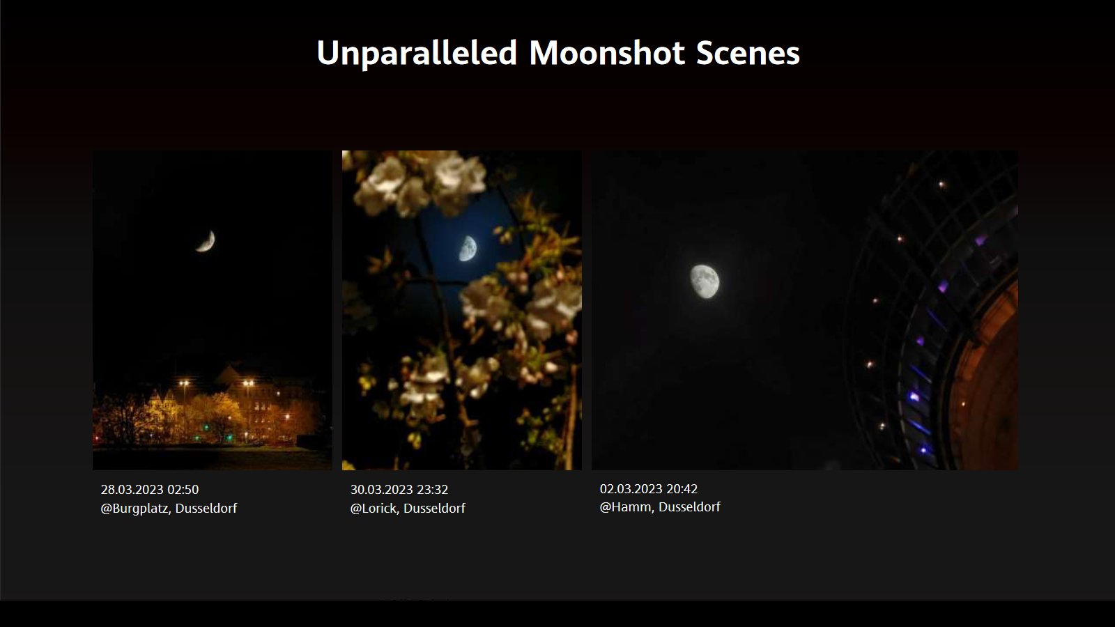Снимки на Луната с Huawei P60 Pro