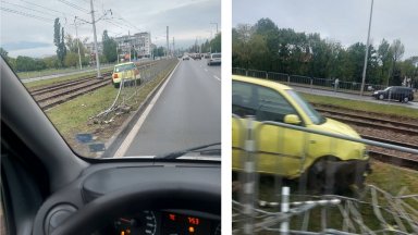 При друга катастрофа от тази сутрин на столичния бул