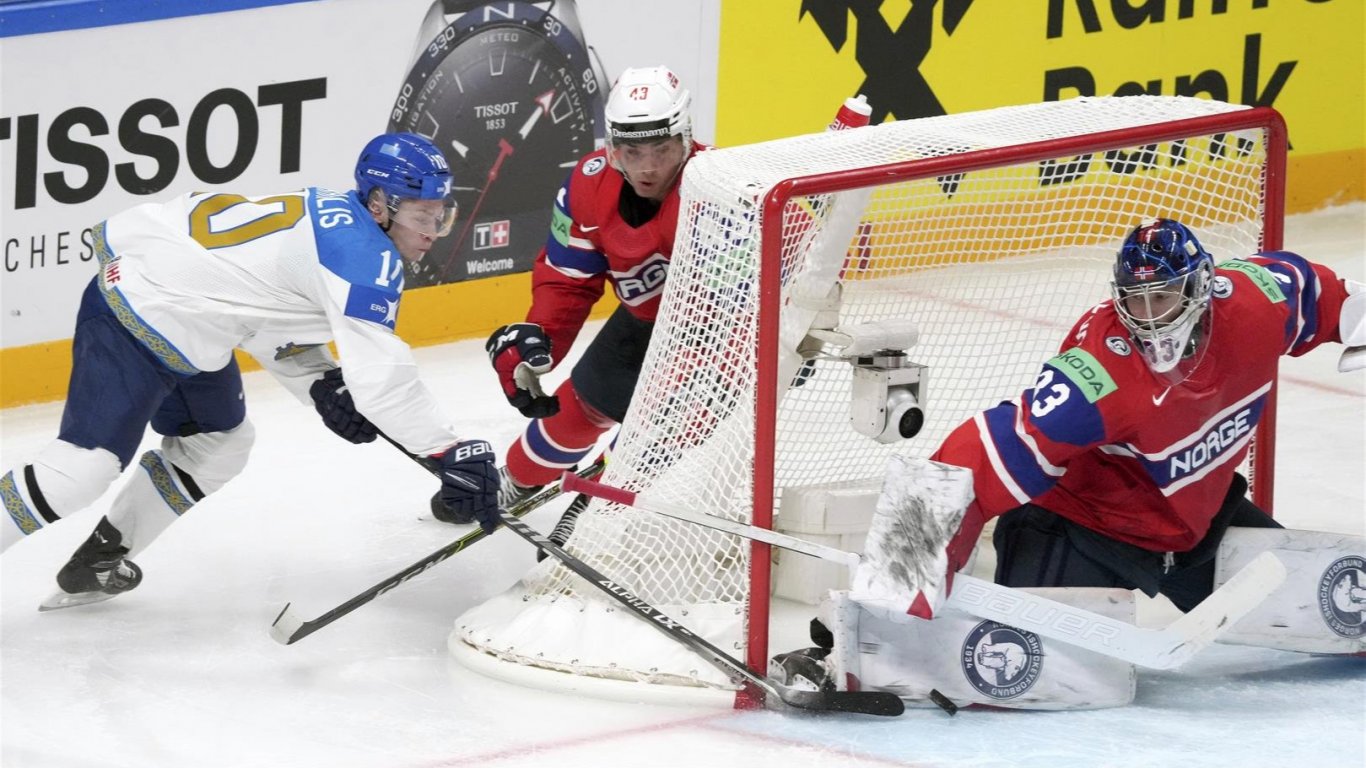 Екшън с дузпи шокира Норвегия на световното по хокей