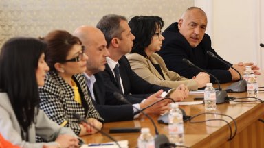 Първа на масата на преговорите седна лидерката на БСП Корнелия