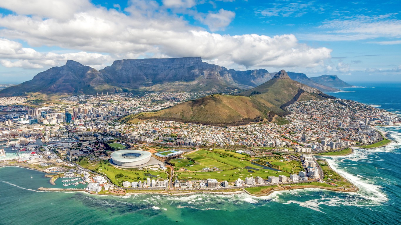 Кейптаун - градът на дъгата и  новата надежда