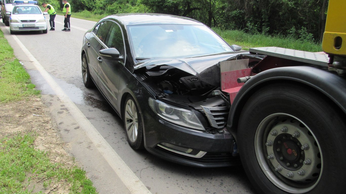 Атанас Атанасов е катастрофирал с кола на НС, той и шофьорът му не са пострадали