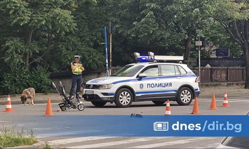 Сигналът за инцидента, който е станал на ул. Иван Михайлов,