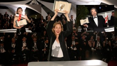  "Златна палма" в Кан бе присъдена на филма на френската режисьорка Жустин Трие "Анатомия на едно падение"