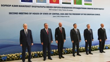В Киргизстан Шарл Мишел пледира за искрено партньорство със страните от Централна Азия