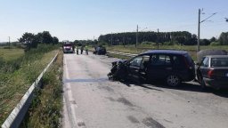 Катастрофа с три автомобила на пътя Карнобат–Шумен отне човешки живот