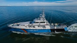 Гранична полиция приема нов кораб от Естония на церемония в Бургас