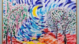 Пленен от цветовете: Александър Панайотов представя над 50 творби
