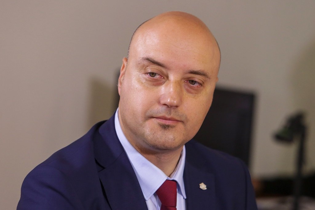 Правосъдният министър Атанас Славов