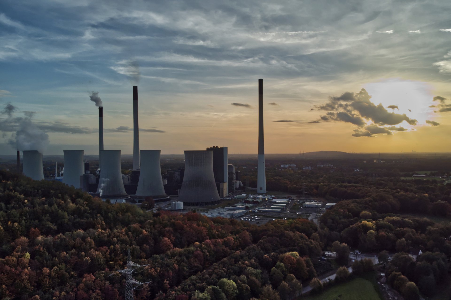Въглищна централа на Uniper в Гелзенкирхен, Германия