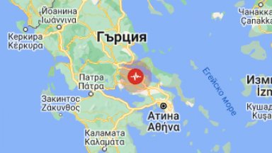 Според данните на гръцкия институт по геодинамика епицентърът на труса