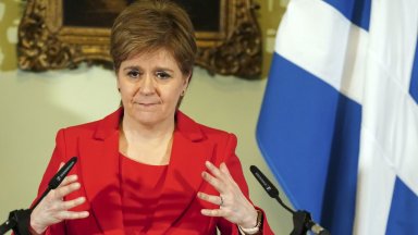 Бившата първа министърка на Шотландия Никола Стърджън заяви тази вечер