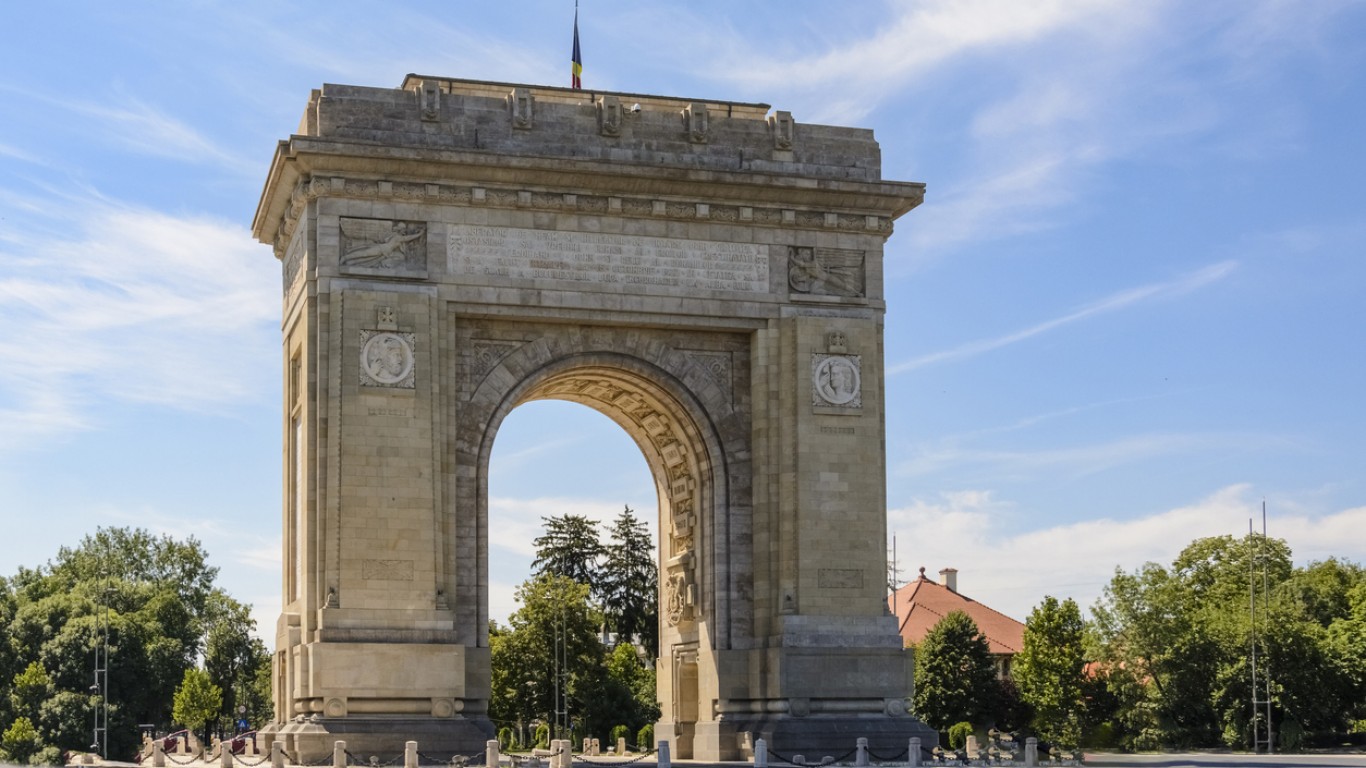 Триумфалната арка в Букурещ вече е отворена за посетители