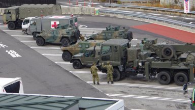 Местен жител каза за телевизионния канал че е видял няколко