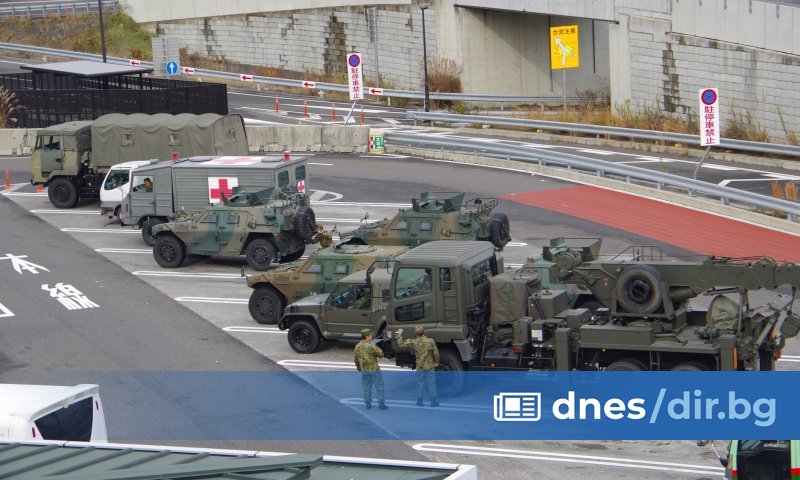 Местен жител каза за телевизионния канал, че е видял няколко