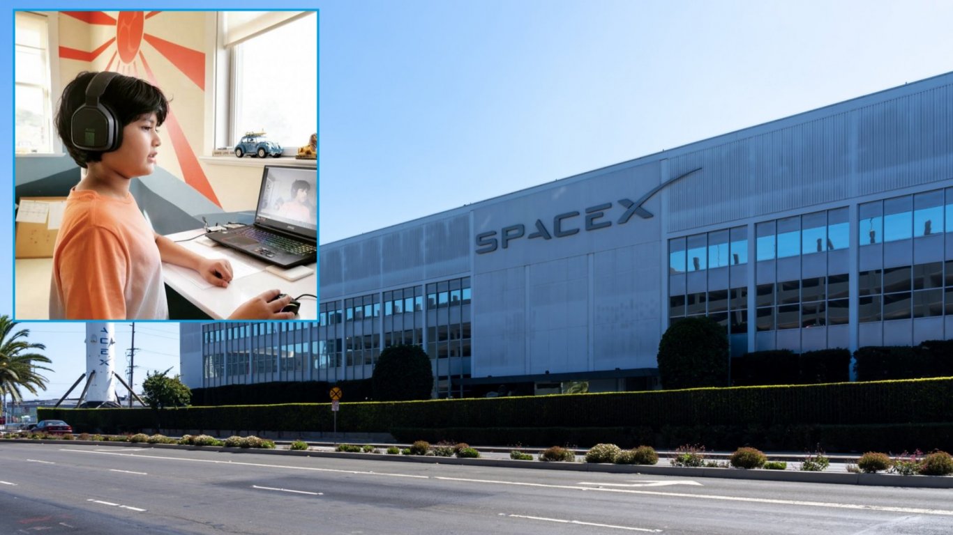 SpaceX нае 14-годишен талант