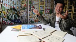 Японският илюстратор Хиро Камигаки представя "Лабиринтът на София" в Квадрат 500 