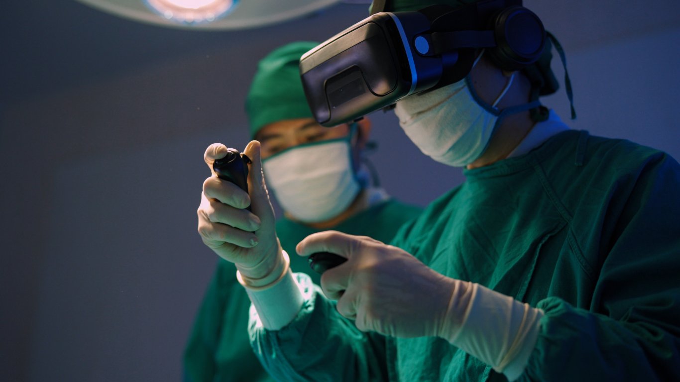 Дори медицината може да се възползва от VR технологиите.