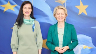 Урсула фон дер Лайен поздрави Мария Габриел по повод встъпването