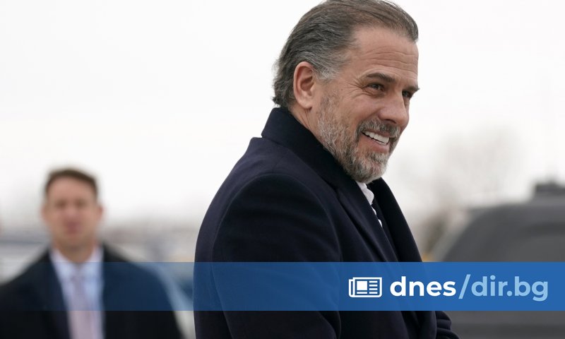 Министерството на правосъдието заяви във вторник, че Хънтър Байдън, 53