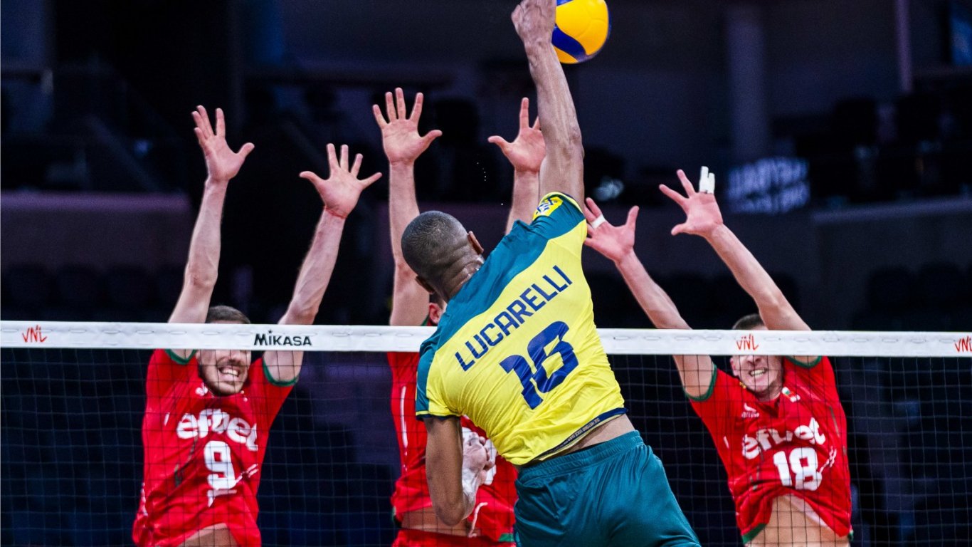 Волейболна България нямаше шанс срещу Бразилия (видео)