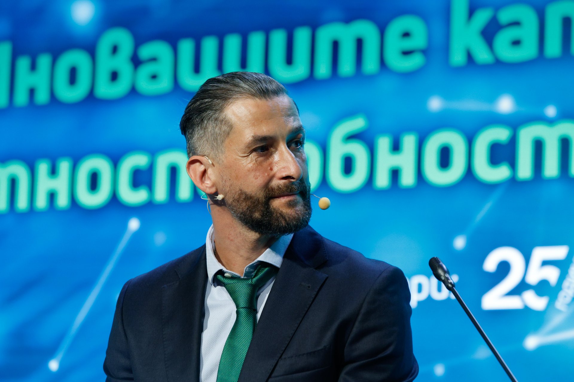 Георги Малчев, съосновател и управляващ партньор на Xplora.bg, модератор на панела „Иновациите като ускорител за конкурентоспособност и икономически растеж“ – част от Green Week 2023 