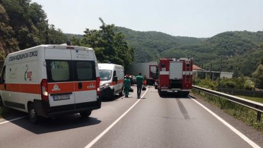 Инцидентът е станал минути преди 14 часа Лек автомобил Форд