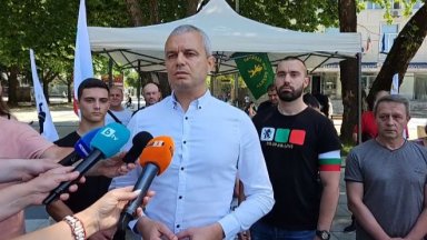 Костадинов: Българското правителство обяви война на "Възраждане"