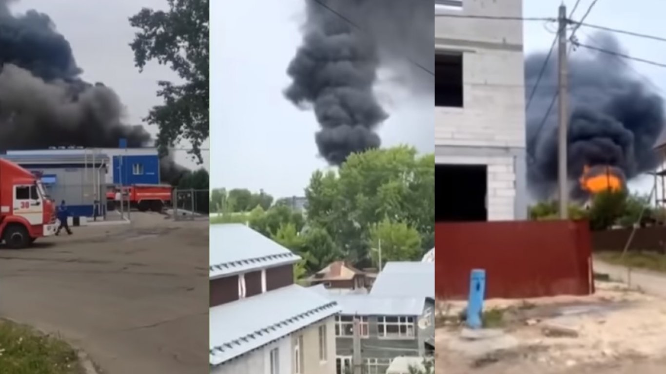 Пожар обхвана завод за химикали в Нижни Новгород, има загинал (видео)
