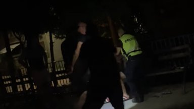 Видеото е отпреди няколко дни и е запечатало сцените разиграли