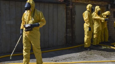 Експлозиите временно прекъснаха електрозахранването на някои станции за измерване на