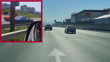 Шофьор кара километри в насрещното на Околовръстния път на София (видео)