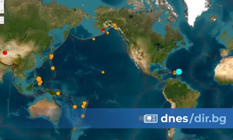 Епицентърът на труса е бил на малка дълбочина от 10