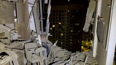 Военната администрация на Киев заяви че е имало паднали отломки