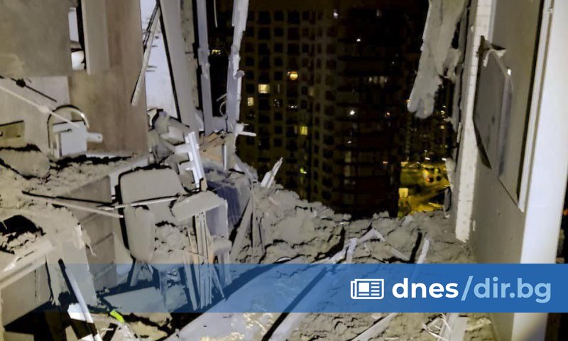 Военната администрация на Киев заяви, че е имало паднали отломки