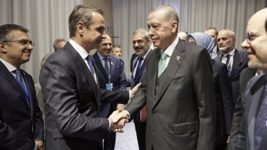 Заедно с гръцкия министър председател Кириакос Мицотакис Ердоган ще председателства заседанието