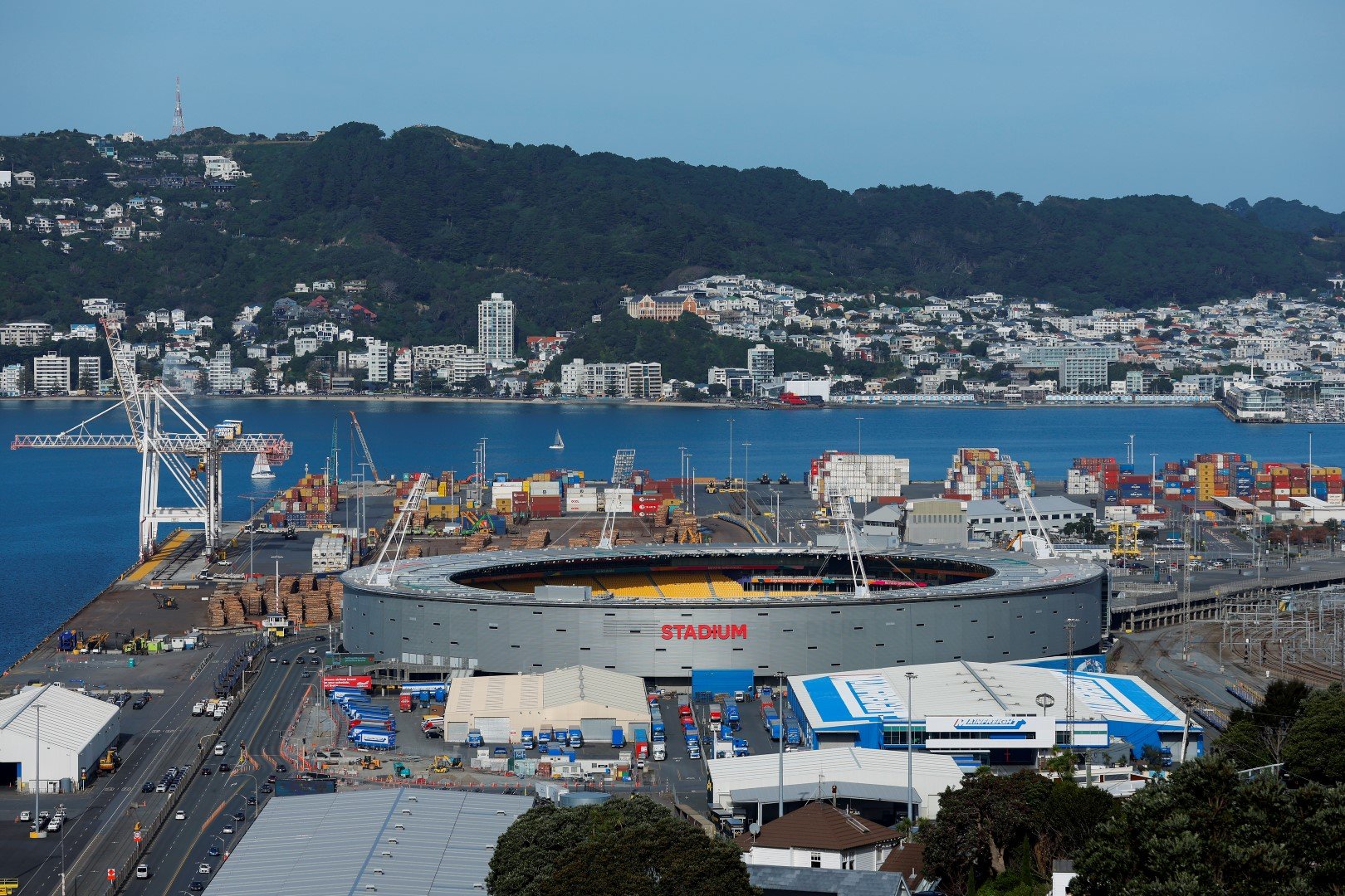 Stadionet i Wellington, New Zealand er et av de mest moderne fasilitetene for konkurransen