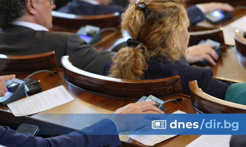 Против гласуваха от парламентарните групи на Възраждане и БСП, а