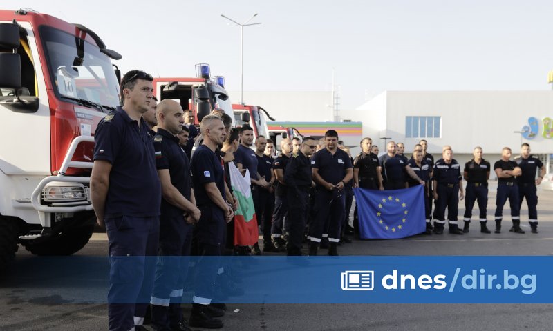 Модулът ще окаже подкрепа на гръцките огнеборци за справяне с