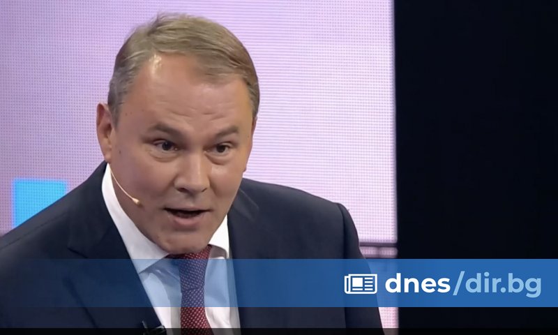 В руско телевизионно предаване, в което участниците обсъждат, че Черно