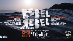 Масивен рок абордаж в края на лятото на REBEL REBEL By The Sea